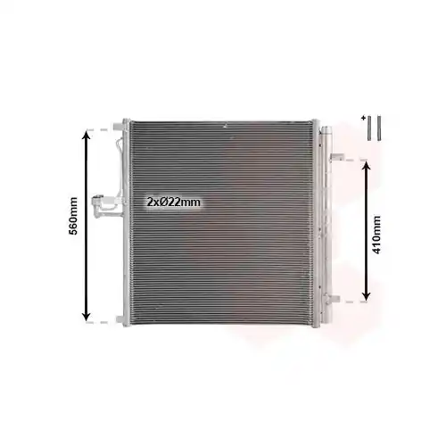 Solange Der Vorrat Reicht VAN WEZEL Kondensator, Klimaanlage *** IR PLUS *** 18015731