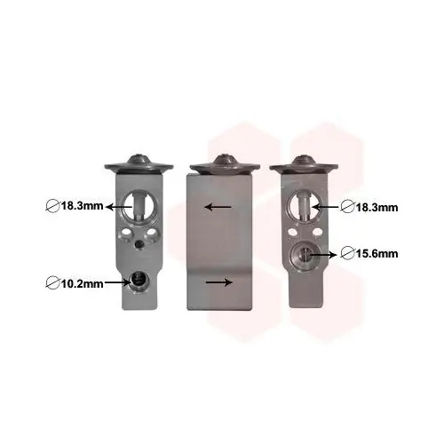 Wochenendangebot VAN WEZEL Expansionsventil, Klimaanlage 25001285