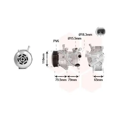 VAN WEZEL Kompressor, Klimaanlage 5300K720 Finale Aktion