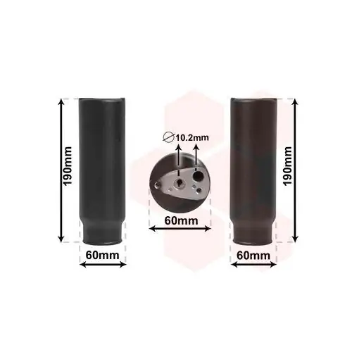Beliebt VAN WEZEL Trockner, Klimaanlage 0100D003