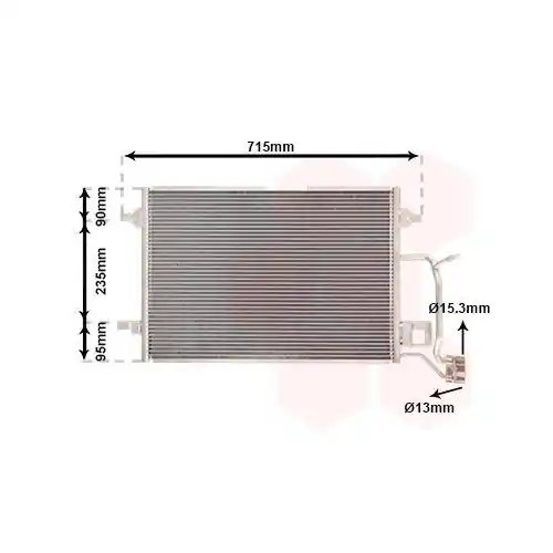 Billig VAN WEZEL Kondensator, Klimaanlage 03005173