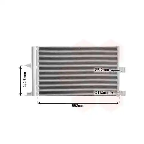 Abverkauf VAN WEZEL Kondensator, Klimaanlage 69015703